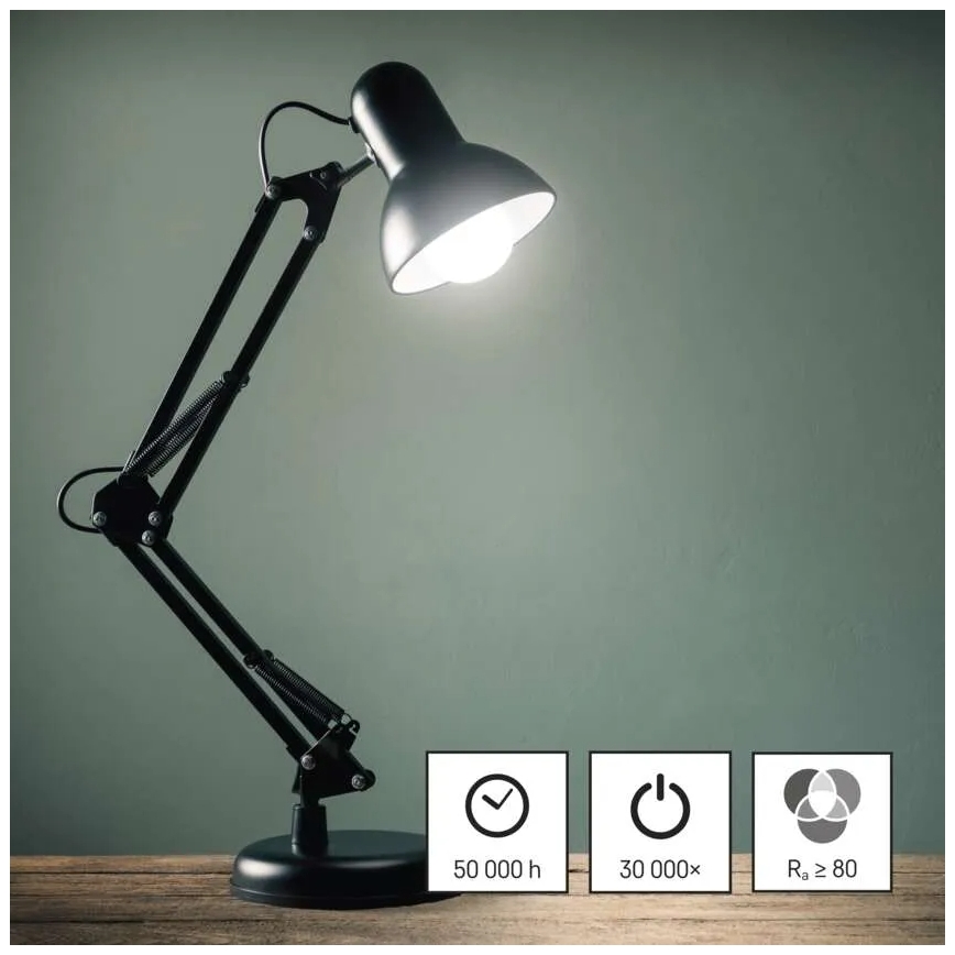 К-кт 3x LED Крушка FILAMENT A60 E27/5W/230V 4000K Енергиен клас A