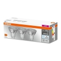 К-кт 3x LED Крушка PAR16 GU10/6,9W/230V 6500K - Osram