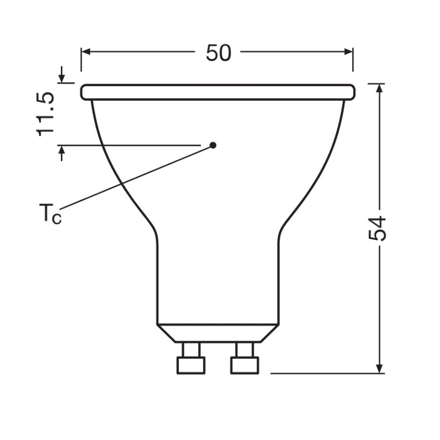 К-кт 3x LED Крушка PAR16 GU10/6,9W/230V 6500K - Osram