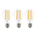 К-кт 3x LED Крушка VINTAGE A60 E27/9W/230V 3000K - Brilagi