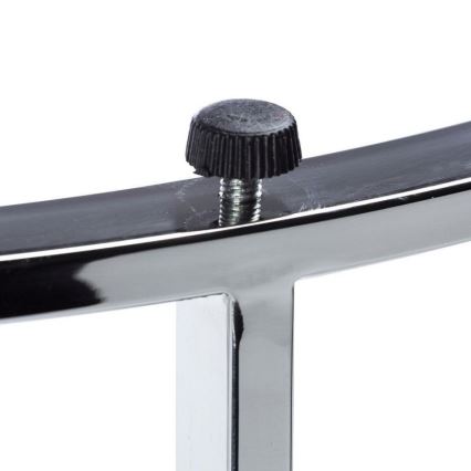 К-кт 3x Масичка за кафе VANE лъскав хром/черен