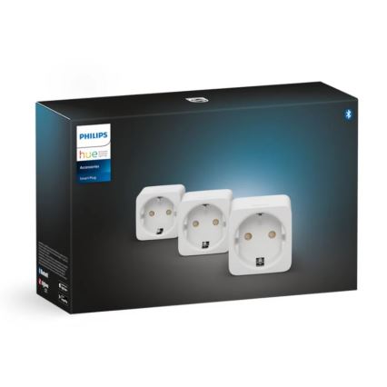 К-кт 3x Смарт щепсел Philips Hue Интелигентен щепсел EU SCHUKO