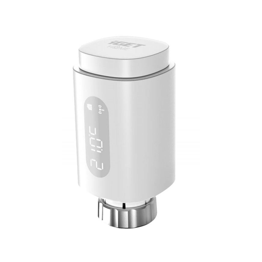 К-кт 3x Smart термостатична глава с LED дисплей 2xAA/3V Zigbee
