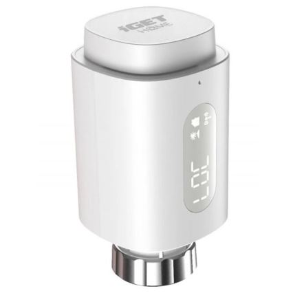 К-кт 3x Smart термостатична глава с LED дисплей 2xAA/3V Zigbee