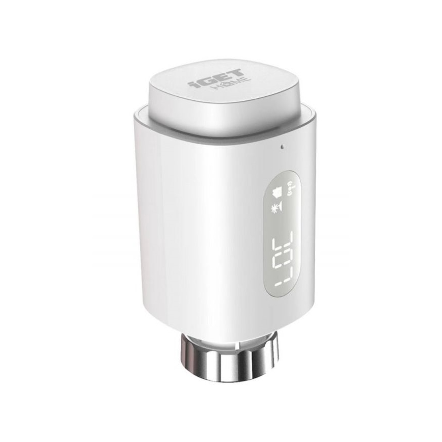 К-кт 3x Smart термостатична глава с LED дисплей 2xAA/3V Zigbee