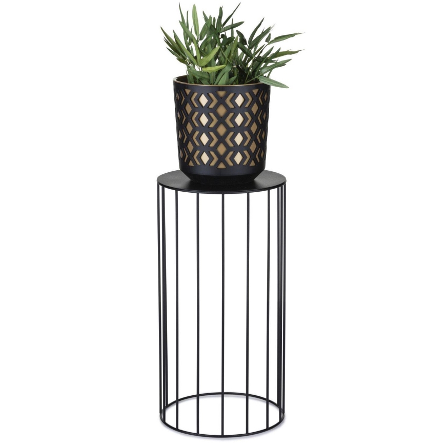 К-кт 3x Стойка за цветя LOFT черен