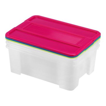 К-кт 3x Кутия за съхранение TEX BOX 10 l
