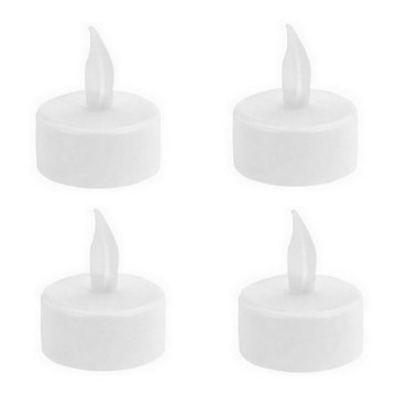 К-кт 4 бр. LED декоративна свещ TEALIGHT 4xLED/4xCR2032