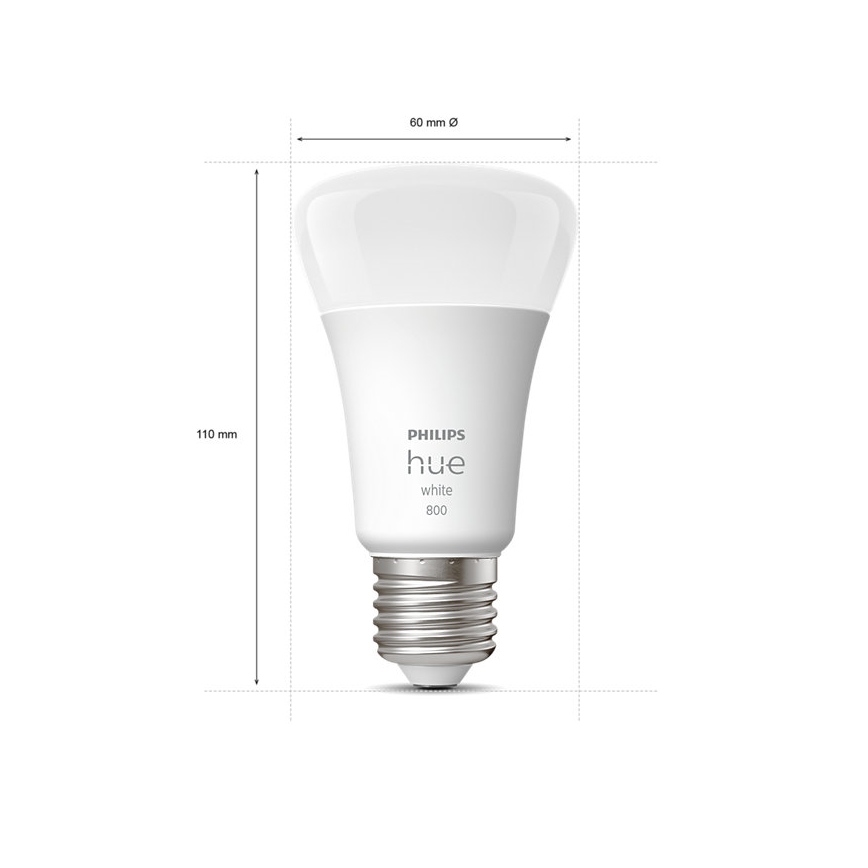К-кт 4 бр. LED димируеми крушки Philips Hue WHITE A60 E27/9W/230V 2700K
