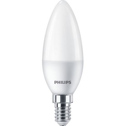 К-кт 4 бр. LED крушки Philips B35 E14/5W/230V 2700K