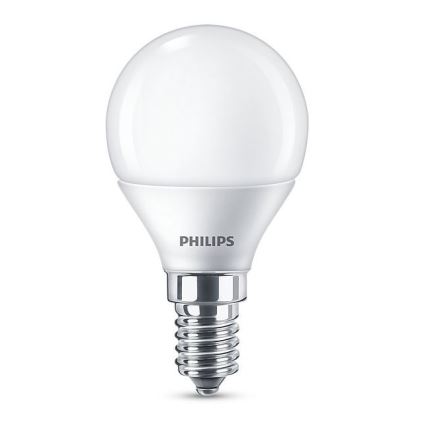 К-кт 4бр. LED крушки Philips P45 E14/5,5W/230V 2700K