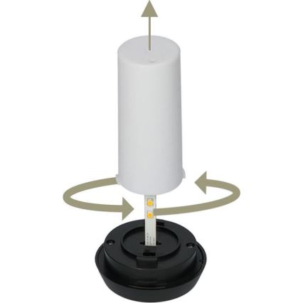 К-кт 4x LED Соларна лампа 4xLED/3,6V 1xAAA IP44 100 mAh
