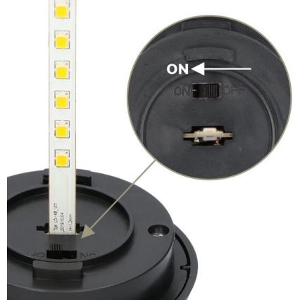 К-кт 4x LED Соларна лампа 4xLED/3,6V 1xAAA IP44 100 mAh