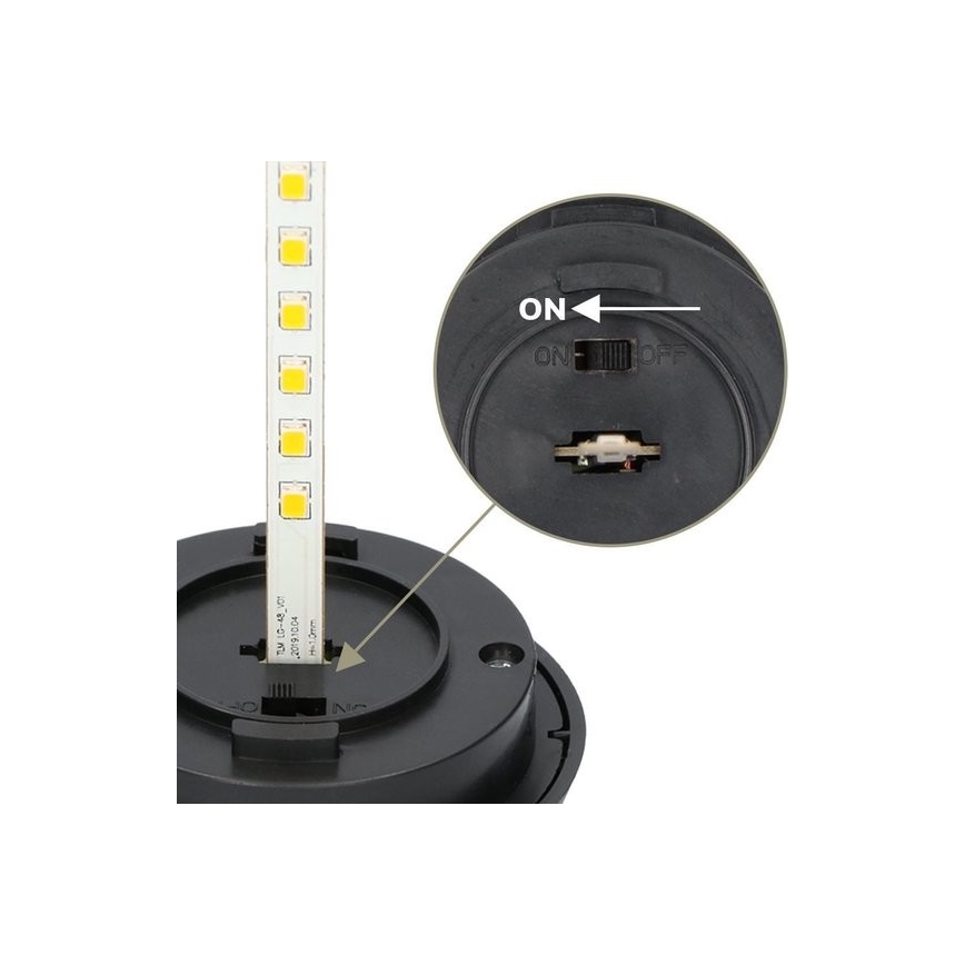 К-кт 4x LED Соларна лампа 4xLED/3,6V 1xAAA IP44 100 mAh