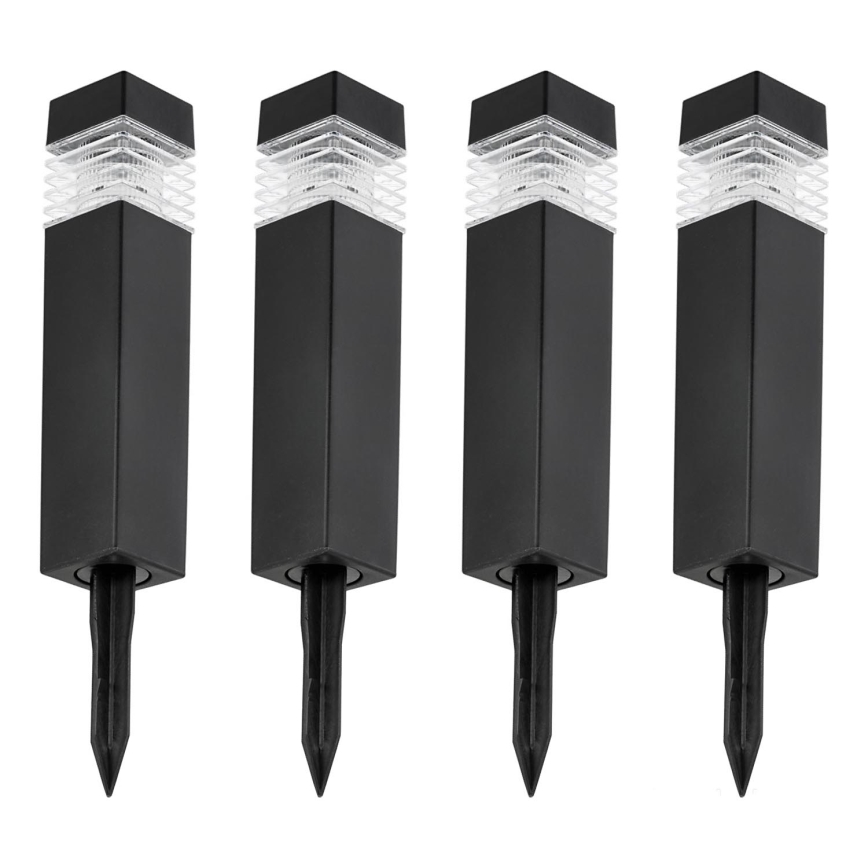 К-кт 4x LED Соларна лампа LED/0,06W/1,2V 6000K IP44