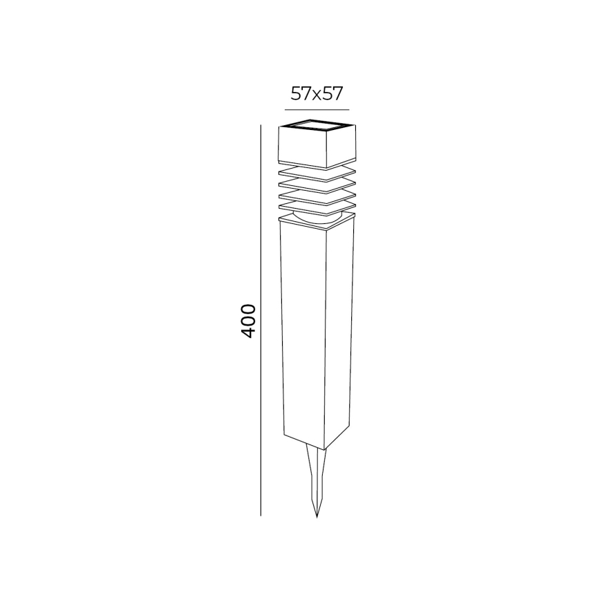 К-кт 4x LED Соларна лампа LED/0,06W/1,2V 6000K IP44