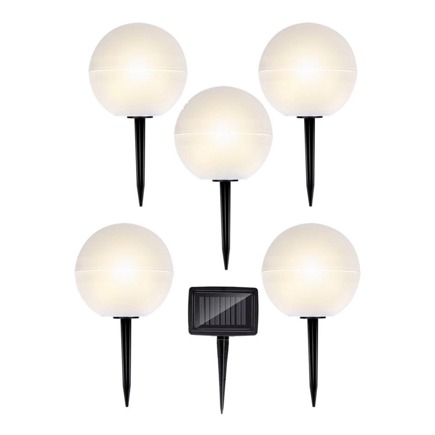К-кт 5x LED Соларна лампа LED/3,2V многоцветен