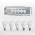К-кт 5x LED Крушка A60 E27/9W/230V 2700K - Paulmann 28780