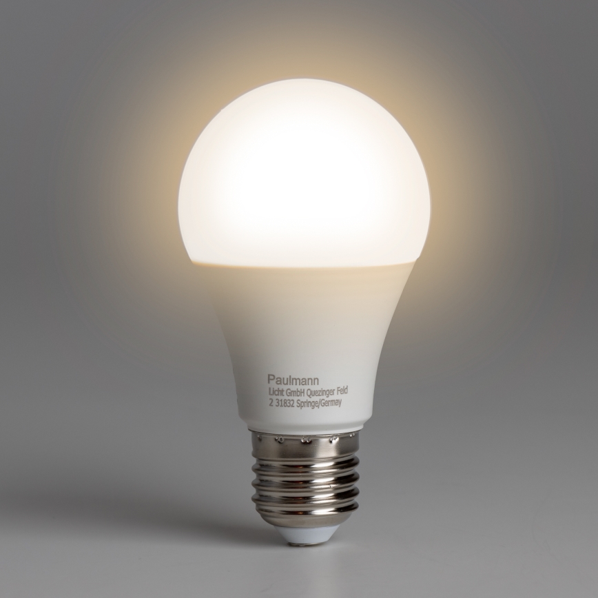 К-кт 5x LED Крушка A60 E27/9W/230V 2700K - Paulmann 28780