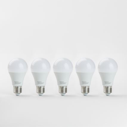 К-кт 5x LED Крушка A60 E27/9W/230V 2700K - Paulmann 28780