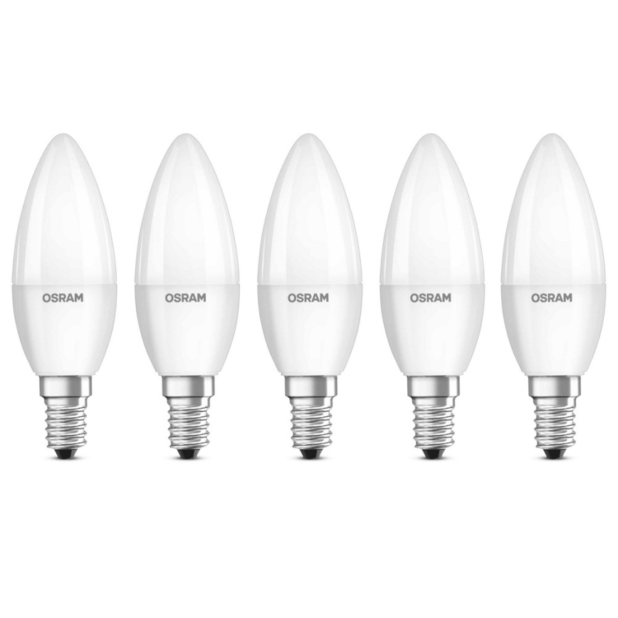 К-кт 5x LED крушка BASE B40 E14/4,9W/230V 2700K - Osram