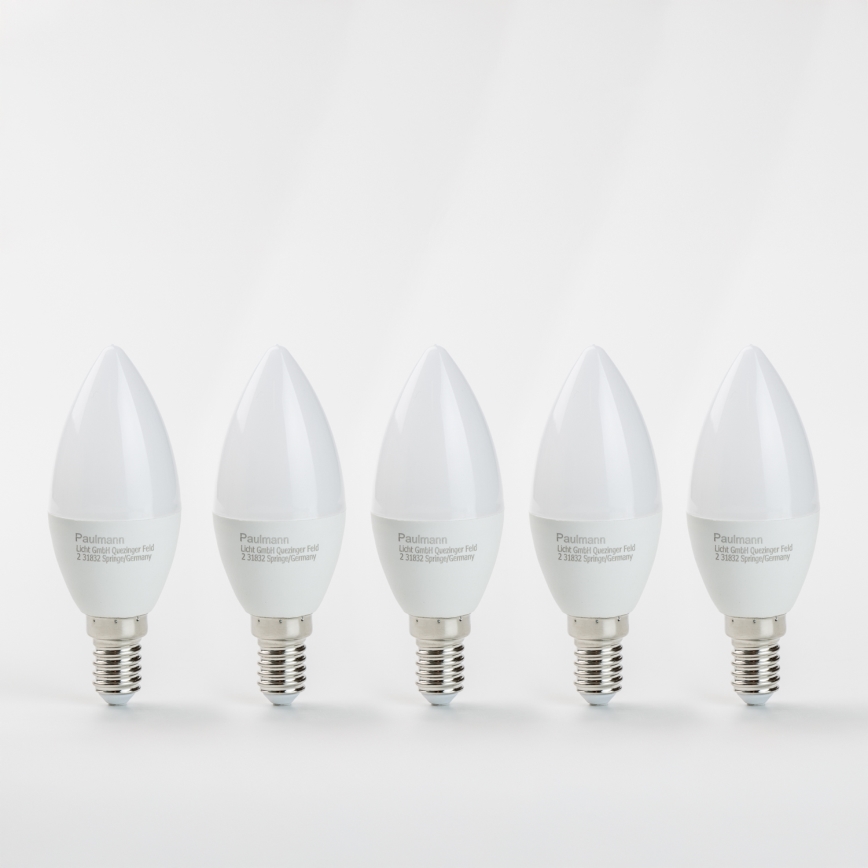 К-кт 5x LED Крушка E14/5,5W/230V 2700K - Paulmann 28782