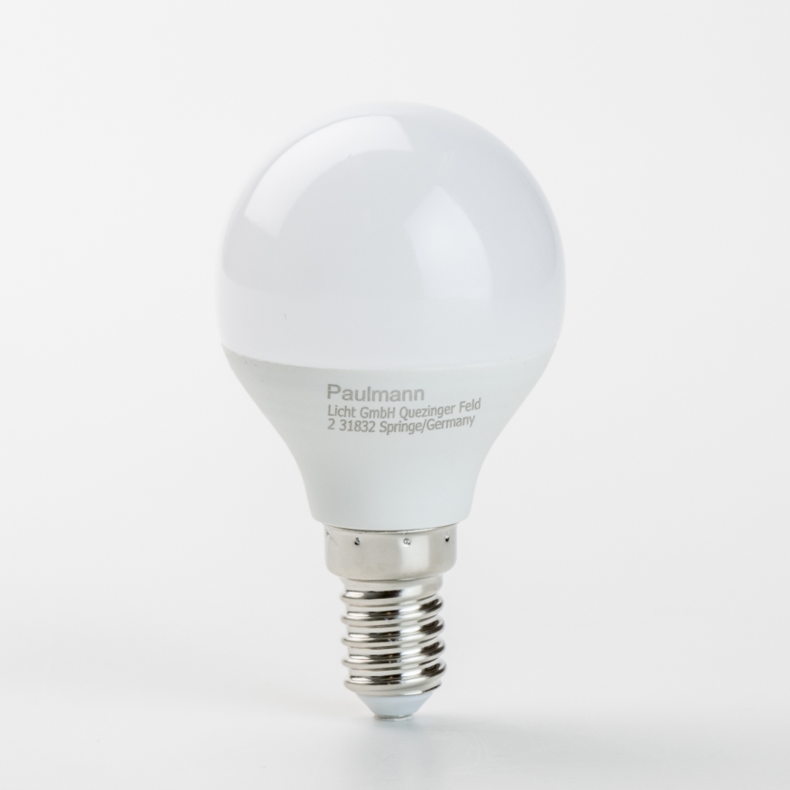 К-кт 5x LED Крушка P45 E14/5,5W/230V 2700K - Paulmann 28783