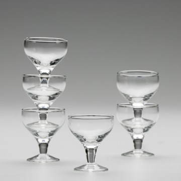 К-кт 6x чаша за ликьор прозрачен