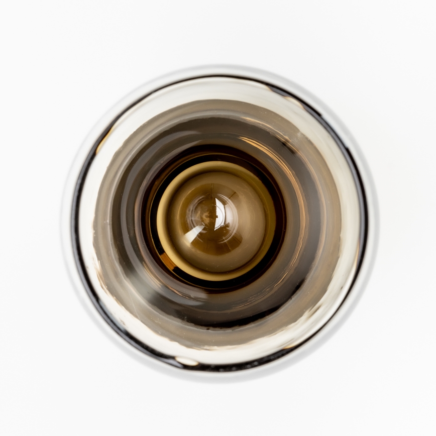 К-кт 6x чаша за ликьор прозрачен кафяв