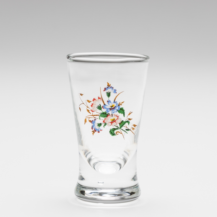 К-кт 6x чаша за ликьор с мотив на букет номер 3