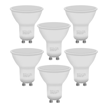 К-кт 6x LED Крушка ECOLINE GU10/6W/230V 4000K - Brilagi