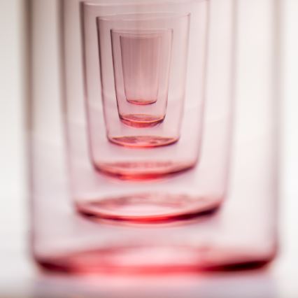 К-кт 6x стъкло 200 ml червен прозрачен