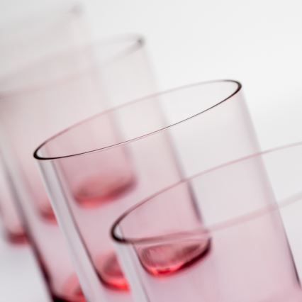 К-кт 6x стъкло 200 ml червен прозрачен