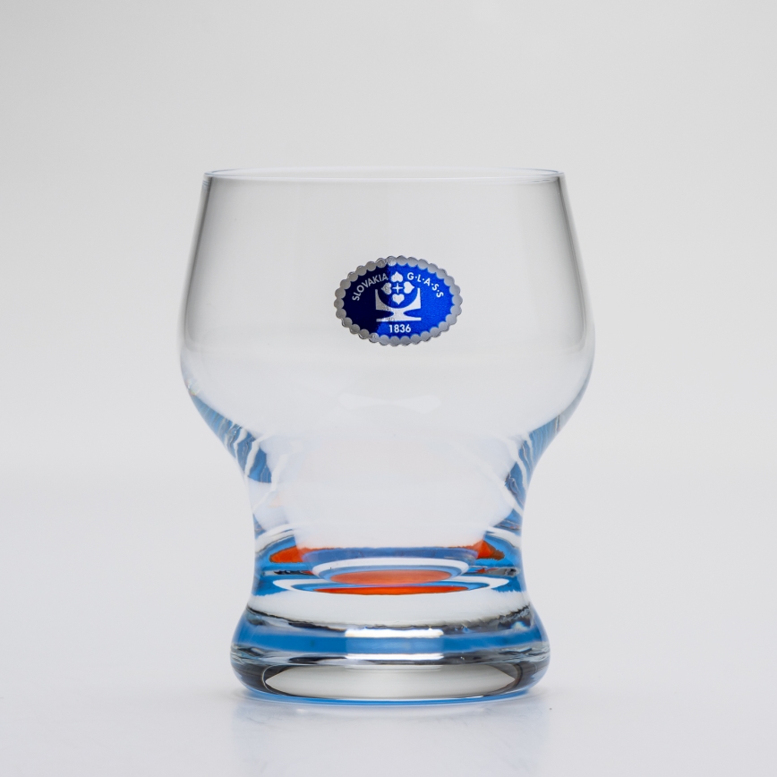 К-кт 6x стъкло Katka 130 мл син червен