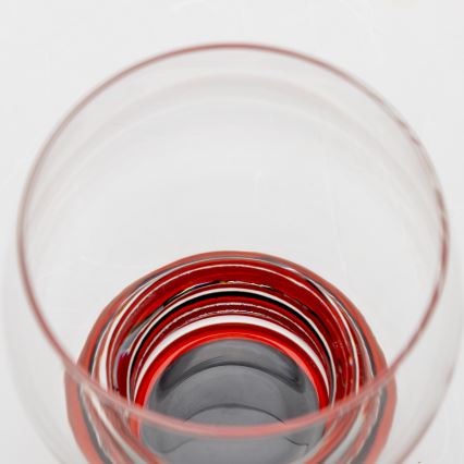 К-кт 6x стъкло Katka 170 ml червен прозрачен