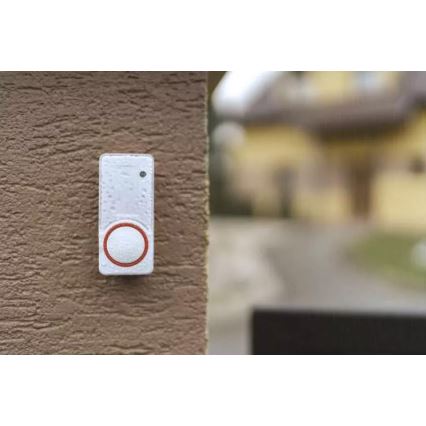 К-кт безжичен звънец за контакт + 2бр. бутони 230V IP44