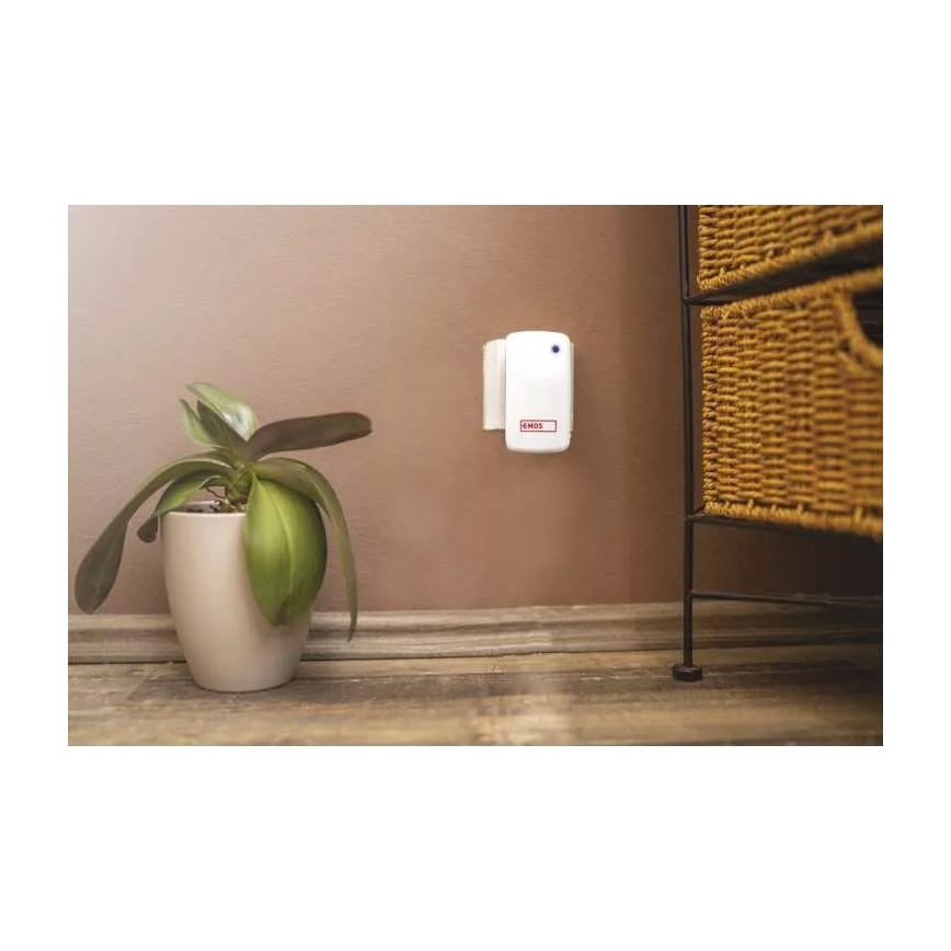 К-кт безжичен звънец за контакт + 2бр. бутони 230V IP44