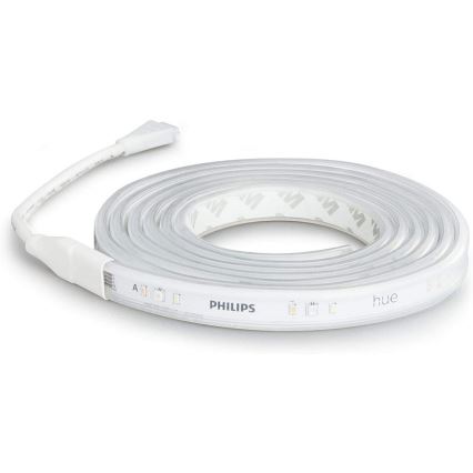 К-кт - LED RGBW Димируема лента Philips Hue WHITE AND COLOR AMBIANCE 2m LED/20W/230V + 2x LED Димируема крушка Philips A60 E27/9W/230V 2000-6500K