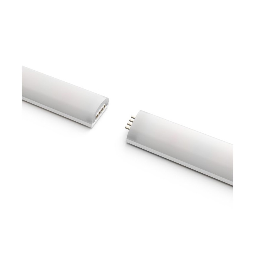 К-кт - LED RGBW Димируема лента Philips Hue WHITE AND COLOR AMBIANCE 2m LED/20W/230V + 4x Димируема крушка Philips A60 E27/6,5W/230V 2000-6500K