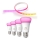 К-кт - LED RGBW Димируема лента Philips Hue WHITE AND COLOR AMBIANCE 2m LED/20W/230V + 4x Димируема крушка Philips A60 E27/6,5W/230V 2000-6500K