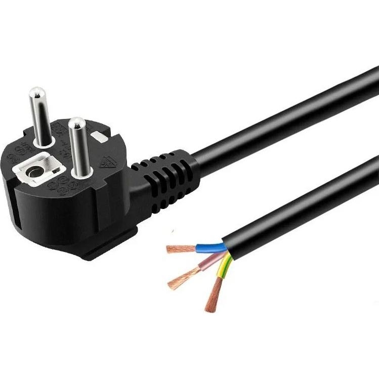 Кабел за захранване 3 м, 230 V, черен