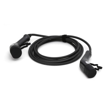 Кабел за зареждане на електромобили 2 5 м 11kW 16A IP54 черен