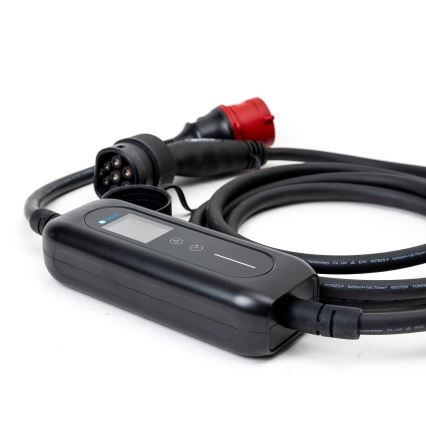 Кабел за зареждане на електромобили 2 5 m 11kW 16A IP54 Tuya