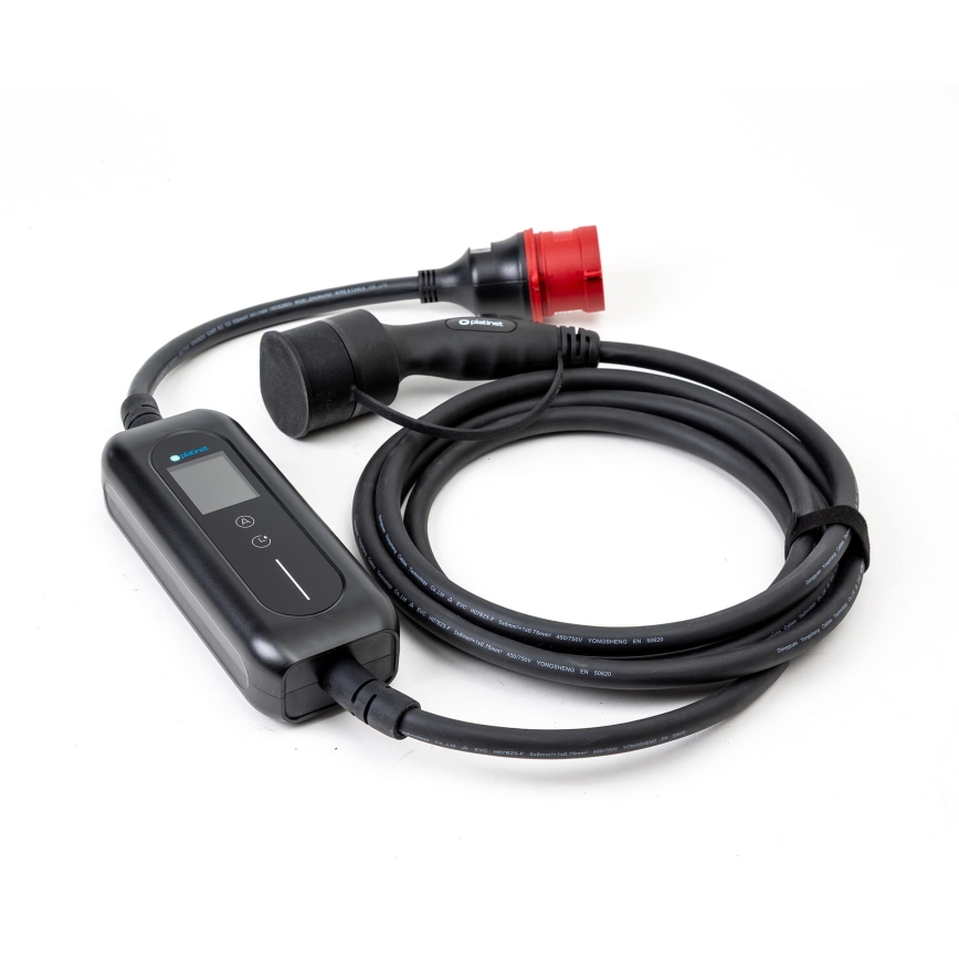 Кабел за зареждане на електромобили 2 5 m 11kW 16A IP54 Tuya