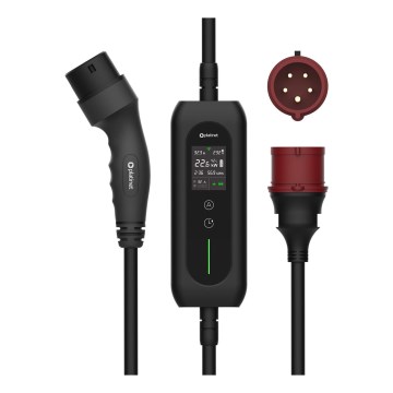 Кабел за зареждане на електромобили 2 5 m 22kW 16A IP54 Tuya