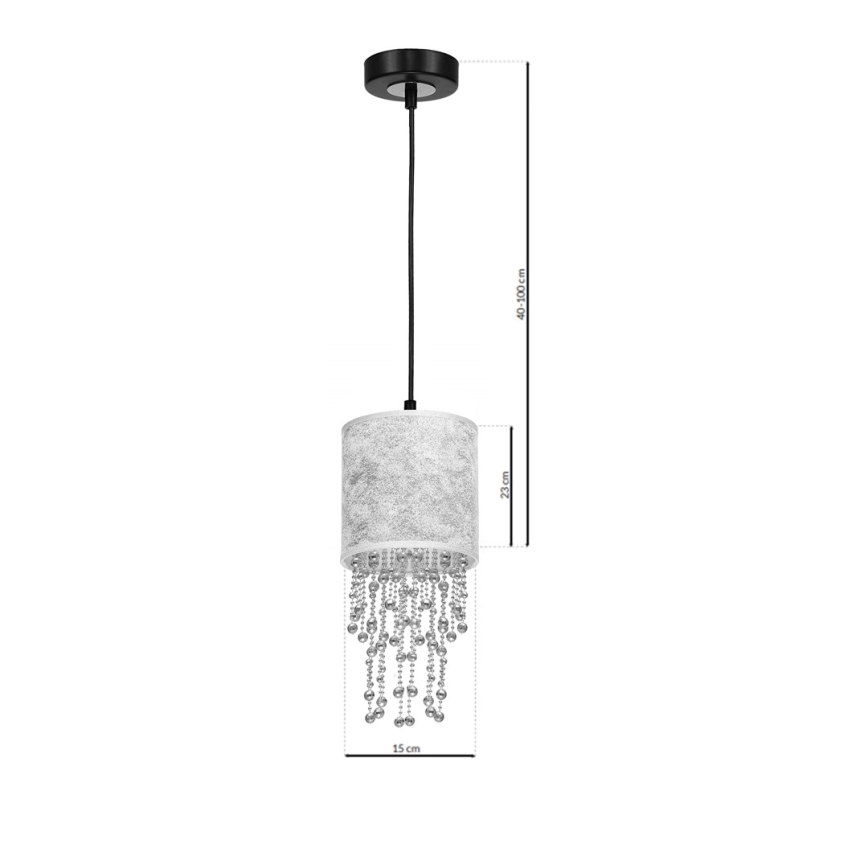 Кабелен полилей ALMERIA 1xE27 / 60W / 230V