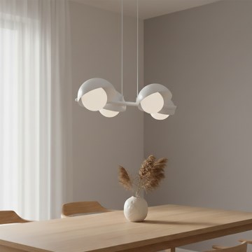 Кабелен полилей BOOM 4xG9/8W/230V бял