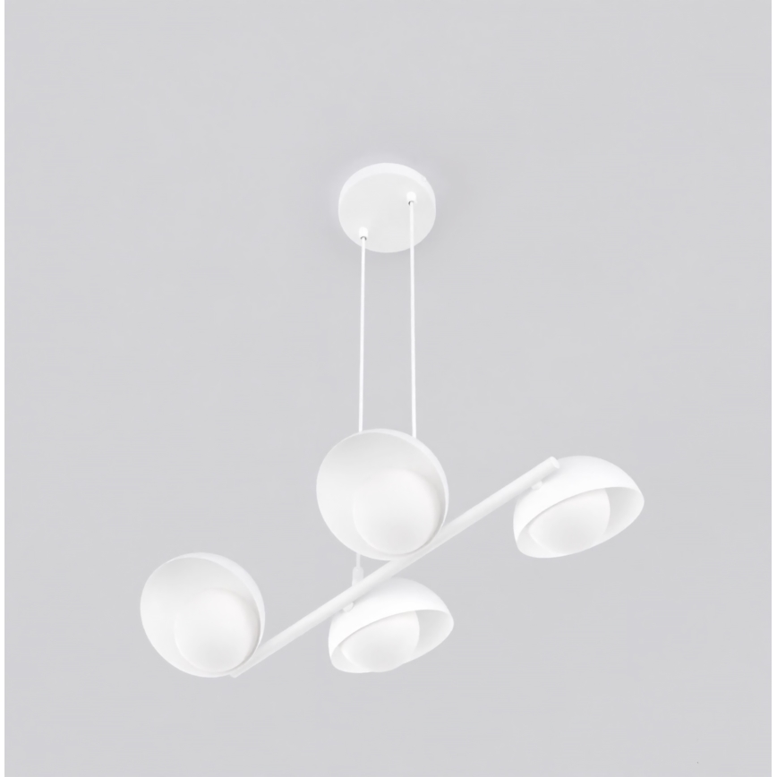 Кабелен полилей BOOM 4xG9/8W/230V бял