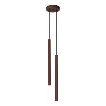 Кабелен полилей PASTELO 2xG9/8W/230V, кафяв