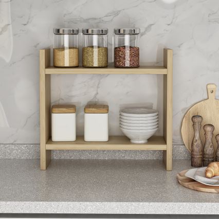 Кафяв стелаж KOREN